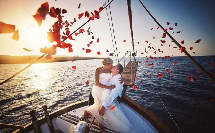 Luksusowy ślub na łodzi w Bodrum